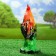 Garden figure "Cockery" Fucking "Bright breast, 32x42cm mix