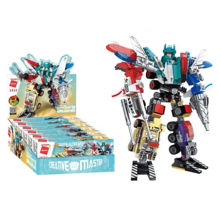 Designer Robot Transformer, 6 species, mix-6