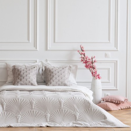 Cover with pillowcases "Hugo", size 230x250 cm, color light gray-2