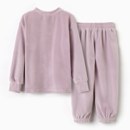 Kidshot costume (sweatshirt, trousers) KAFTAN PLUSHY R.36 (134-140), purple-10