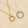 Bracelets Love Demetrines, 2 pcs, length 20 cm