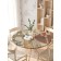 The tablecloth on the table “Kabar Paris”, round, oxford, elastic band, size 140x140 cm, diameter 105-120 cm