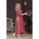 Female dress, size 52, terracotta color