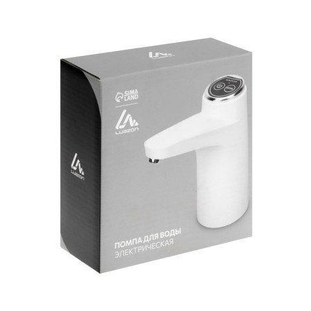 Water pump Luazon LWP-06, electric, 5 watts, 800 mAh, portion of water, battery, black-7