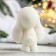 Figure soap "Rabbit Lutik" White, 80g, 4.5x6x8cm
