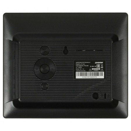Digital photo frame Digma PF-843, 8 ", 1024x768, PDD, video, plastic, black-5