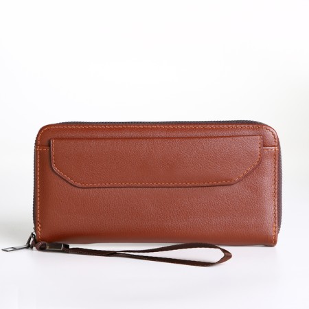 Male purse-clate on a zipper, redhead color-1
