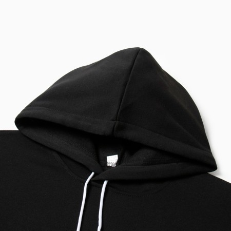 Male sweatshirt was laid down, black color, size 54-1