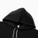 Male sweatshirt was laid down, black color, size 54