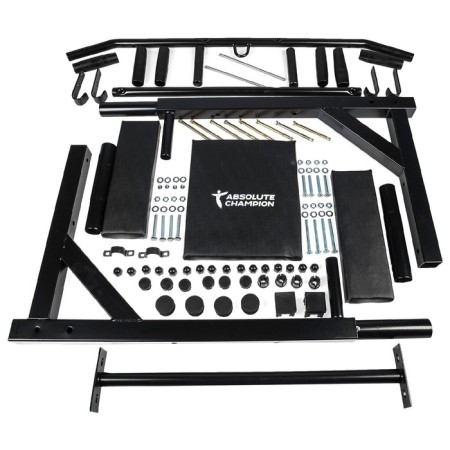 Horizontal bar “Prof” Lux, with a coup, black color-4