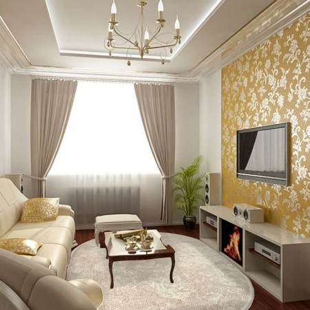 Oval carpet Valentis mikonos, size 200x290 cm, color Cream/Cream-2