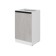 Floor cabinet with 1 door suite, 500x450x820, white/light concrete/anthracite