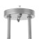 Chandelier 1084/2SL 40W E27 silver 42x15x23 cm Bayerlux