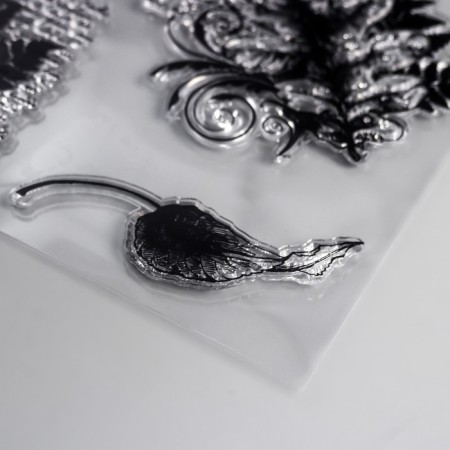 Stamp for creativity Silicon "Autumn" 20x15.5 cm-1