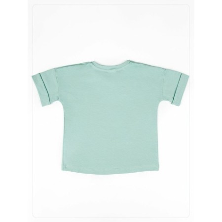 Children's jump (T-shirt, shorts), height 92-98 cm, mint color-13