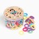 A set of hair rubber bands in a bank, 100 pieces, 1.5 cm, gravity farz
