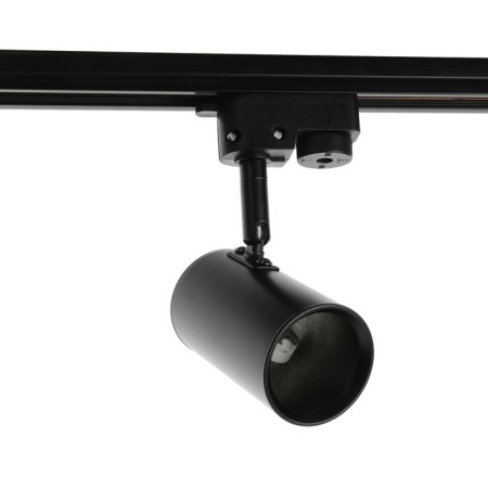 Track lamp, under the GU5.3 lamp, cylinder, black body