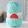 Autumn yarn 25% wool, 75% pan 150m/200g (222-blue turquoise)