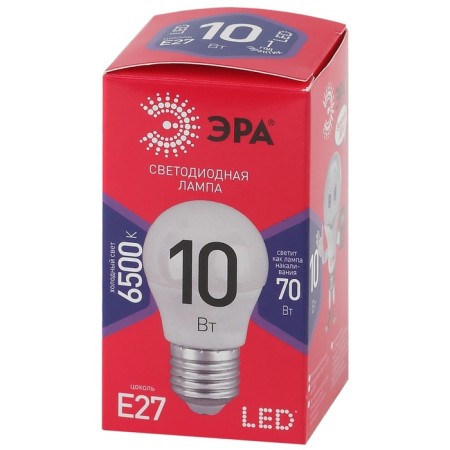 LED LED era Red Line "Shar", 10 W, E27, 800 lm, 6500k, glow cold white-3