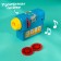 Musical projector "Learning together", 3 slides, sound, light