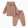 Costume: sweatshirt and pants crumb I, Basic Line, height 86-92 cm, brown color