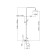The shower system Fashun A52401-7A, pour 118 mm, tropical shower, shower, black