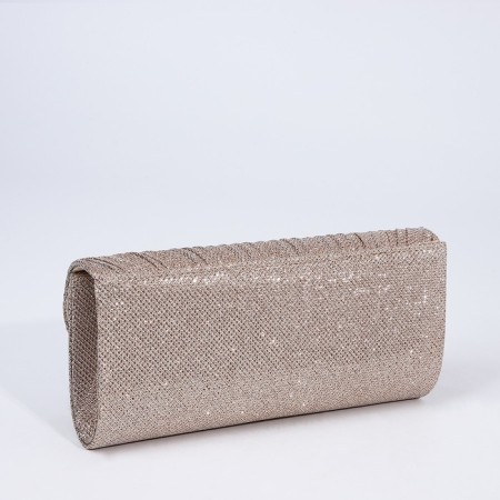 Magneta bag bag, long chain, golden color-1