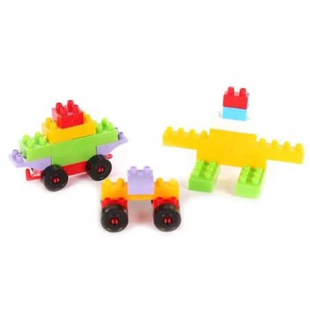 Конструктор BRICKS № 66, в ведре-6