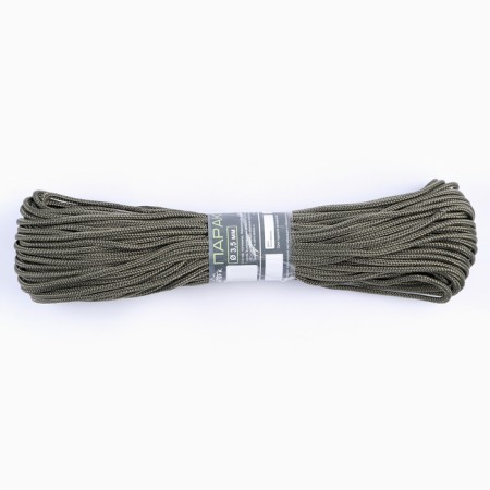 Paracord 550 "Master K." nylon, olive, d - 3.5 mm, 30 m-1