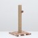 Clamp "Police" on a stand, 54 x 31 cm, jute, mix of flowers