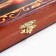 Wooden backgammon with checkers "Moscow", board game, 40 x 40 cm