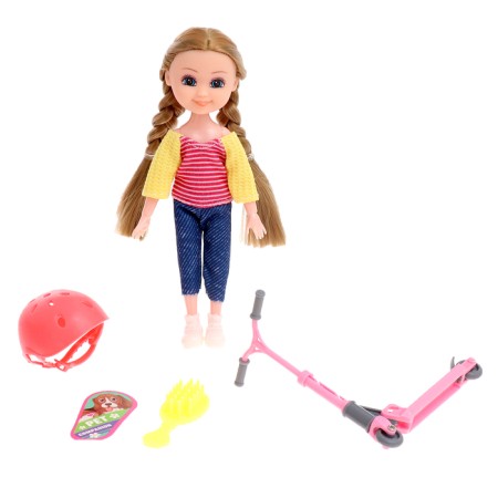 Active Walk doll with accessories, mix-13