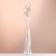 A set of dried flowers "Eringium", ban 5 pcs, length 50 (+/- 6 cm), white
