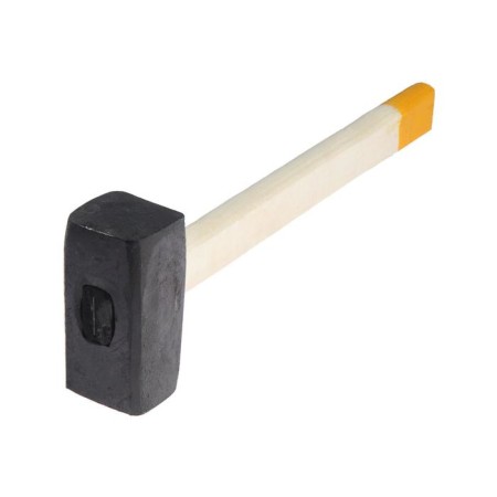 A sledgehammer forged scrap, 6 kg, wooden handle-2