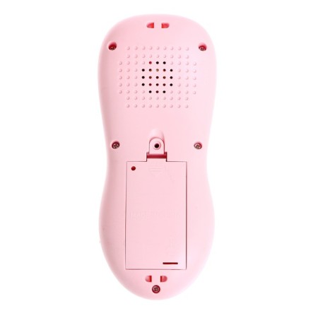 Teaching toy "smart remote", numbers, forms, songs, sounds, pink color-3