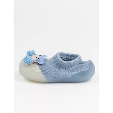 Boots-knees children's FIRST STEP Pure Toys with a breathing sole, size 24, color blue-2