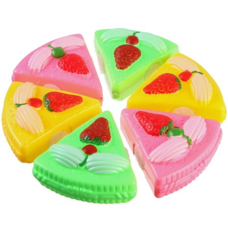 Game set "tea party", winx, cake and fruit on Velcro-6