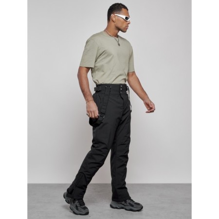 Semi -combinezone ski insulated male winter, size 54, black color-19