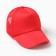 Baseball cap, red color, size 56-58