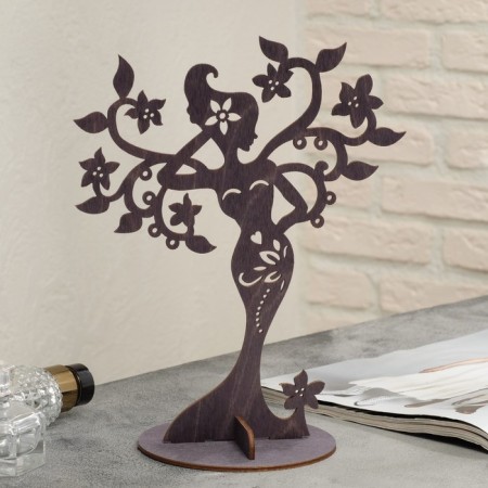 Story for jewelry "Forest Fairy" 25 × 12, thickness 3 mm, color Polyder-2