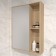 Cabinet-mirror Venus 50, right, sonoma color, 15 x 50 x 70