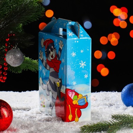 Gift box "Prostokvashino", 16.8 x 6.8 x 20.9 cm-2