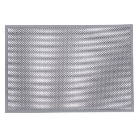 Rubber rug "twist", 60 × 90 cm, h = 4.5 mm color gray.