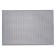 Rubber rug "twist", 60 × 90 cm, h = 4.5 mm color gray.