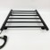 The electric heated towel -sprayer "Sanprise" Aurora P6, 500x600 mm, left, black