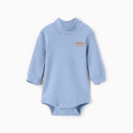 Bodi-waterolazka children's minku, dusty blue color, height 74-80 cm-8