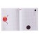 Notebook of 48 sheets in the cage "Anime. Boy and sky", covered cardboard, matte lamination, selective UV-polish, internal block design, offset