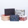 A set of boxes 10 in 1 "snowflakes", 32.5 x 20 x 12.5 - 12 x 7 x 4 cm