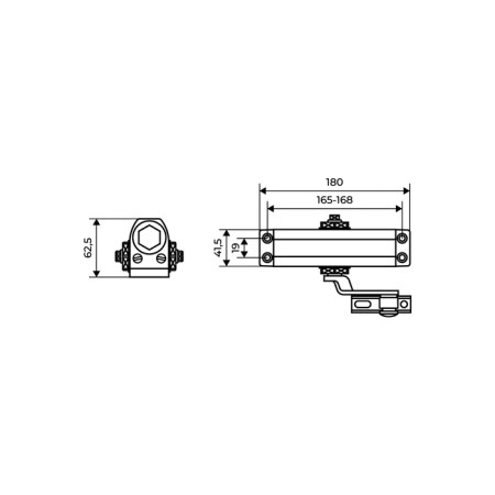 DEARTER HOUSENTER COMFORT DD 168/3-5 A-S, frost-resistant, up to 120 kg, silver-6