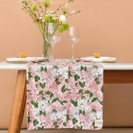Parrot Ethel Parrot 40x149 cm, 80% HL, 20% PE, satin 110 g/m2